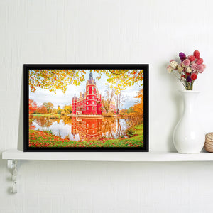 Park And Palace Framed Canvas Wall Art - Framed Prints, Canvas Prints, Prints for Sale, Canvas Painting