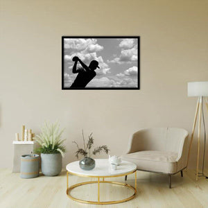 Passion under the sky-Golf-Sport Art, Art Print, Frame Art,Plexiglass Cover