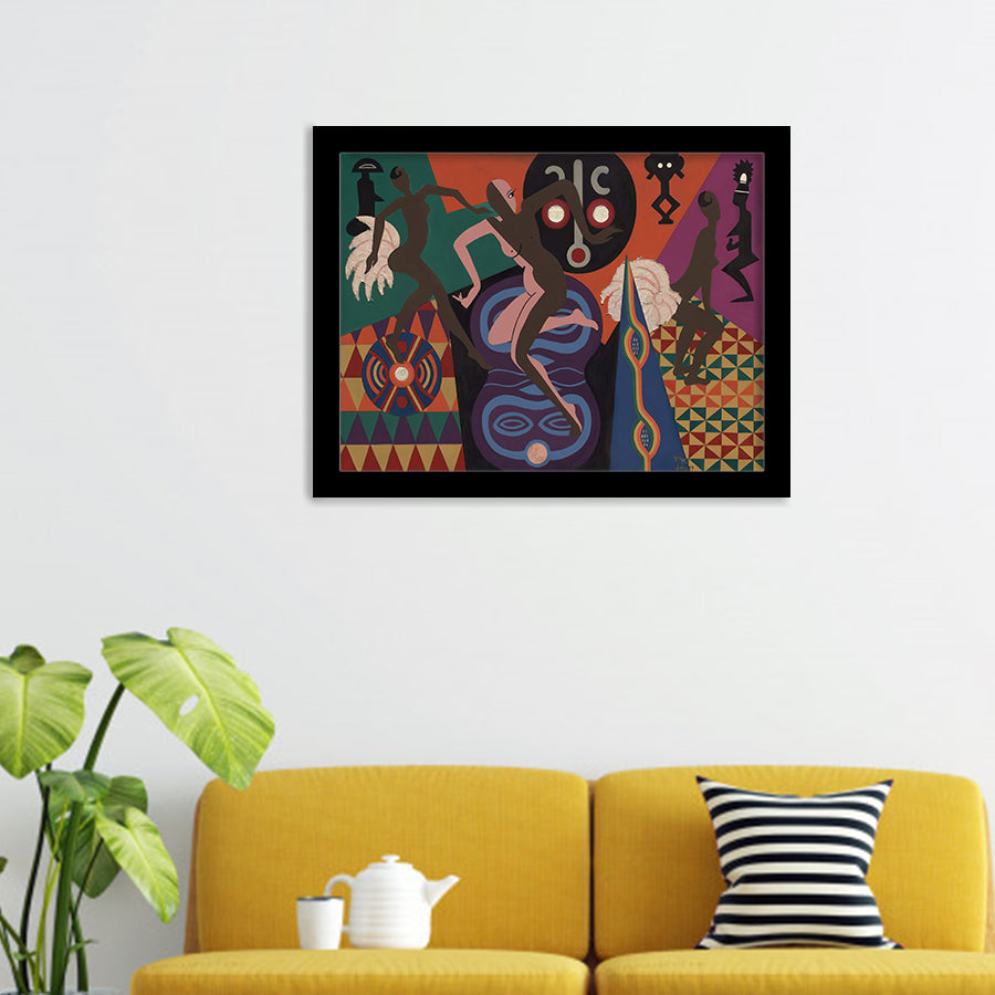 Past Exhibitions Hunter Museum by Lois Mailou Jones  - Framed Prints, Framed Wall Art, Art Print, Prints for Sale