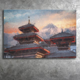 Patan Ancient City Canvas Prints Wall Art Decor - Paiting Canvas, Art Prints, Wall Decor, For Sale