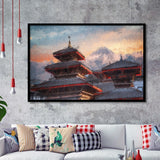 Patan Ancient City Framed Art Prints Wall Decor - Painting Prints, Framed Picture, Home Decor