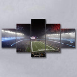 Patriot stadium Marathon, Stadium Canvas, Sport Art, Large Canvas, Multi Panels, Canvas Prints Wall Art Decor