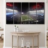 Patriot stadium Marathon, Stadium Canvas, Sport Art, Gift for him, Multi Panels B, Canvas Prints Wall Art Decor