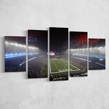 Patriot stadium Marathon, Stadium Canvas, Sport Art, Large Canvas, Multi Panels, Canvas Prints Wall Art Decor
