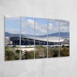 Peace and Friendship Stadium, Stadium Canvas, Sport Art, Gift for him, Multi Panels B, Canvas Prints Wall Art Decor