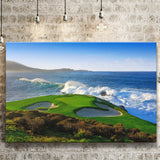 Pebble Beach Golf Links 07, Massive Monday Aerial At Califorlia, Golf Art Print, Golf Lover, Canvas Prints Wall Art Decor