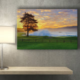 Pebble Beach Golf Links Hole 18, Awakening, Pebble Beach, California, Golf Art Print, Golf Lover, Canvas Prints Wall Art Decor