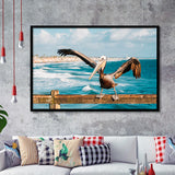 Pelican Wall Art Framed Art Prints Wall Art Decor, Framed Picture, Home Decor