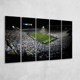 Penn State Beaver Stadium, Stadium Canvas, Sport Art, Gift for him, Multi Panels B, Canvas Prints Wall Art Decor