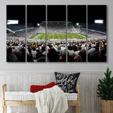 Penn State Stadium, Stadium Canvas, Sport Art, Gift for him, Multi Panels B, Canvas Prints Wall Art Decor