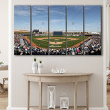 Peoria Sports Complex, Stadium Canvas, Sport Art, Gift for him,100 Multi Panels B, Canvas Prints Wall Art Decor