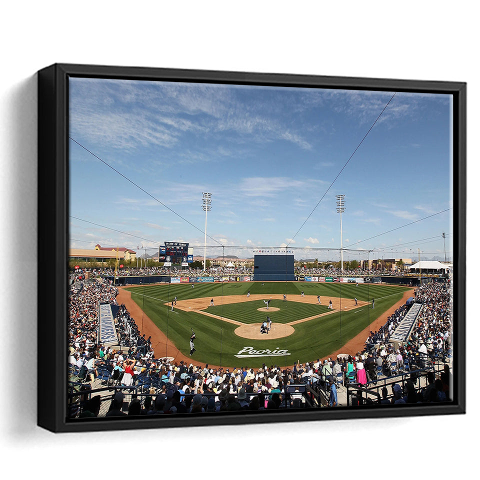 Peoria Sports Complex, Stadium Canvas, Sport Art, Gift for him,100 Framed Canvas Prints Wall Art Decor, Framed Picture