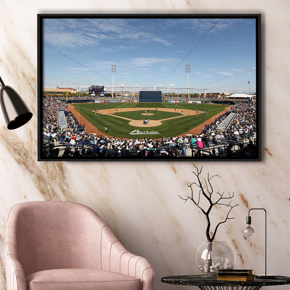 Peoria Sports Complex, Stadium Canvas, Sport Art, Gift for him,100 Framed Canvas Prints Wall Art Decor, Framed Picture