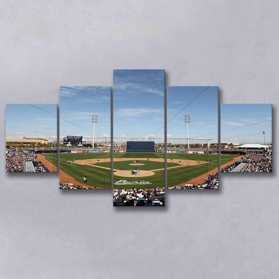 Peoria Sports Complex, Stadium Canvas, Sport Art, Large Canvas,V1 Multi Panels, Canvas Prints Wall Art Decor