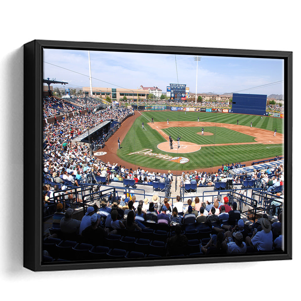 Peoria Sports Complex, Stadium Canvas, Sport Art, Gift for him, Framed Canvas Prints Wall Art Decor, Framed Picture