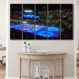 Pepsi Center, Stadium Canvas, Sport Art, Gift for him, Multi Panels B, Canvas Prints Wall Art Decor