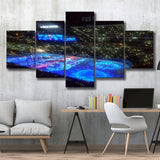 Pepsi Center, Stadium Canvas, Sport Art, Large Canvas, Multi Panels, Canvas Prints Wall Art Decor