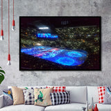 Pepsi Center, Stadium Canvas, Sport Art, Gift for him, Framed Art Prints Wall Art Decor, Framed Picture