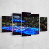 Pepsi Center, Stadium Canvas, Sport Art, Large Canvas, Multi Panels, Canvas Prints Wall Art Decor
