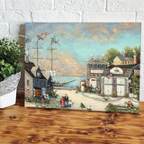 Percy A Nelson Scrimshaw Canvas Wall Art - Canvas Prints, Prints For Sale, Painting Canvas,Canvas On Sale