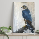 Peregrine Falcon Painting Style Canvas Prints Wall Art, Home Living Room Decor, Large Canvas