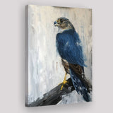 Peregrine Falcon Painting Style Canvas Prints Wall Art, Home Living Room Decor, Large Canvas