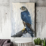 Peregrine Falcon Painting Style Canvas Prints Wall Art, Home Living Room Decor, Large Canvas
