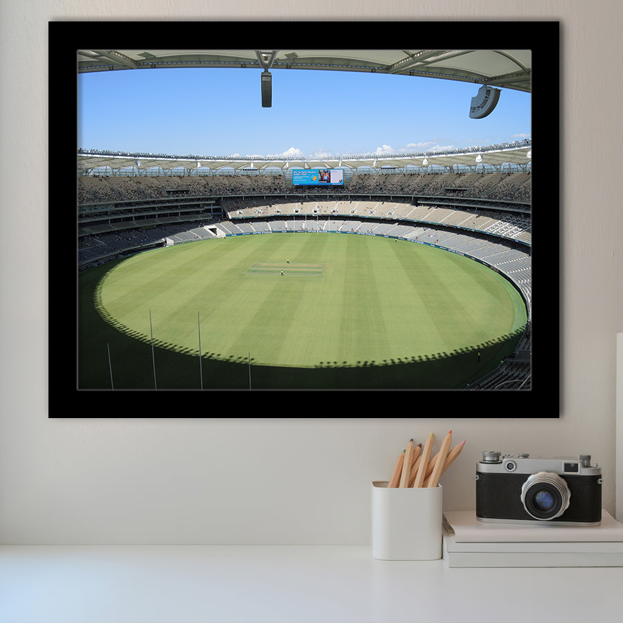 Perth New Stadium, Stadium Canvas, Sport Art, Gift for him, Framed Art Prints Wall Art Decor, Framed Picture