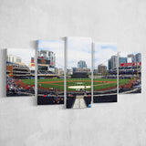 Petco Park Stadium Canvas Prints San Diego Padres Wall Art,Multi Panels,Sport Stadium Art Prints, Fan Gift