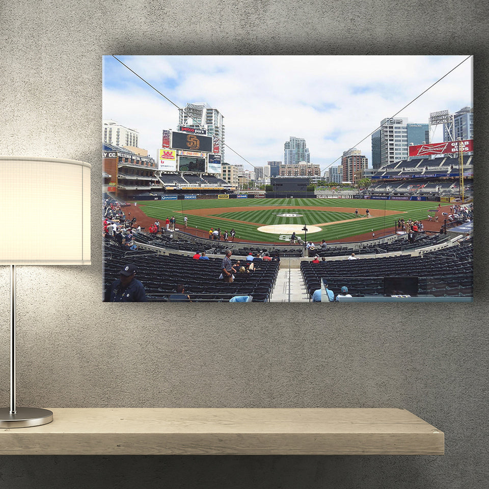 Petco Park Stadium Canvas Prints San Diego Padres Wall Art,Sport Stadium Art Prints, Fan Gift, Wall Decor