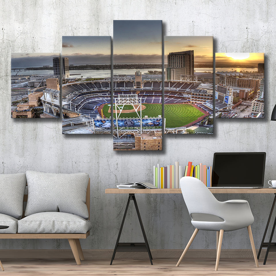 Petco Park San Diego California, Stadium Canvas, Sport Art, Large Canvas, Multi Panels, Canvas Prints Wall Art Decor