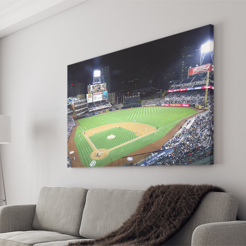Petco Park Stadium Canvas Prints San Diego Padres Stadium,Sport Stadium Art Prints, Fan Gift, Wall Decor