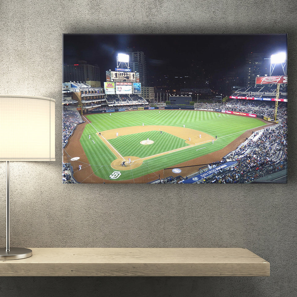 Petco Park Stadium Canvas Prints San Diego Padres Stadium,Sport Stadium Art Prints, Fan Gift, Wall Decor