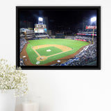Petco Park Stadium Framed Canvas Prints San Diego Padres Stadium,Sport Stadium Art Prints, Fan Gift