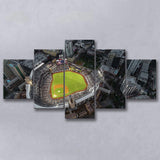 Petco Park Stadium Canvas Prints San Diego Padres Wall Art,Multi Panels,Sport Stadium Art Prints, Fan Gift