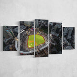 Petco Park Stadium Canvas Prints San Diego Padres Wall Art,Multi Panels,Sport Stadium Art Prints, Fan Gift