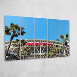 Petco Park Stadium Canvas Prints San Diego Padres,Multi Panels B,Sport Stadium Art Prints, Fan Gift
