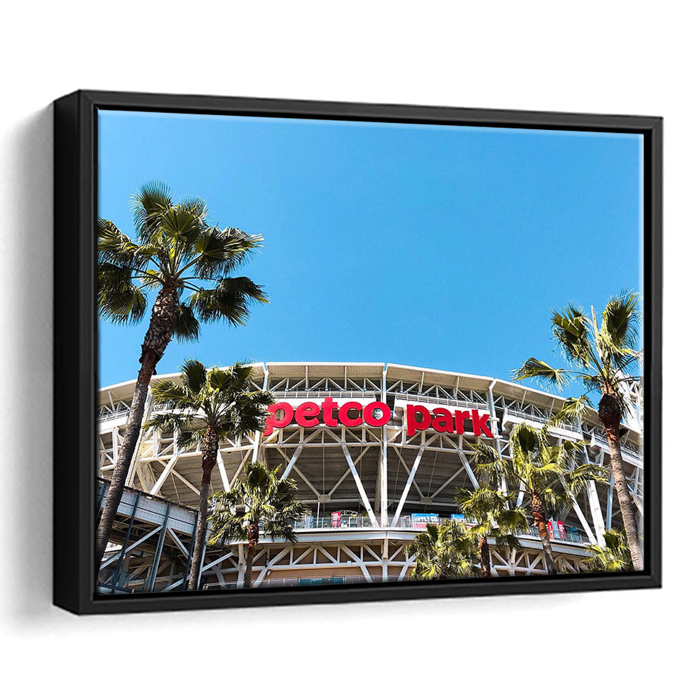 Petco Park Stadium Framed Canvas Prints San Diego Padres,Sport Stadium