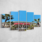 Petco Park Stadium Canvas Prints San Diego Padres,Multi Panels,Sport Stadium Art Prints, Fan Gift