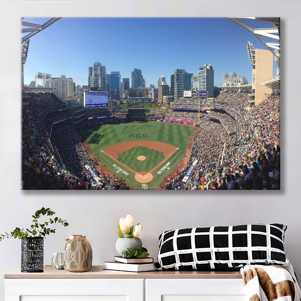 Petco Park in San Diego, Stadium Canvas, Sport Art, Gift for him, Fan Gift, Canvas Prints Wall Art Decor