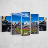 Petco park San Diego Stadium, Stadium Canvas, Sport Art, Large Canvas, Multi Panels, Canvas Prints Wall Art Decor