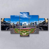 Petco park San Diego Stadium, Stadium Canvas, Sport Art, Large Canvas, Multi Panels, Canvas Prints Wall Art Decor