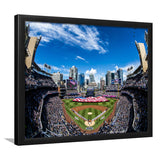 Petco Park San Diego Stadium Framed Art Prints Wall Decor - Painting Prints, Wall Art, Framed Picture, Black Frame