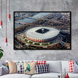Pge Narodowy Stadium, Stadium Canvas, Sport Art, Gift for him,100 Framed Art Prints Wall Art Decor, Framed Picture