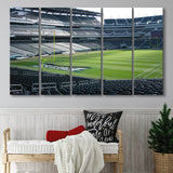 Philadelphia Eagles Stadium Canvas Prints Lincoln Financial Field Stadium Wall,Multi Panels B,Sport Stadium Art Prints, Fan Gift