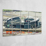Philadelphia Eagles Stadium Canvas Prints Lincoln Financial Field Wall Art,Multi Panels B,Sport Stadium Art Prints, Fan Gift