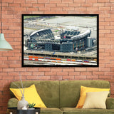 Philadelphia Eagles Stadium Art Prints Lincoln Financial Field Wall Art,Sport Stadium Art Prints, Fan Gift, Wall Decor