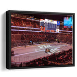 Philadelphia Flyers Stadium Framed Canvas Prints Wells Fargo Center Wall Art,Sport Stadium Art Prints, Fan Gift