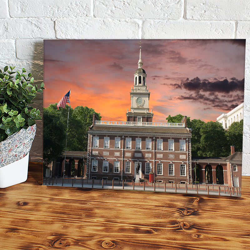 Philadelphia Independence National Park Canvas Wall Art - Canvas Prints, Prints for Sale, Canvas Painting, Canvas On Sale