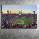 Philadelphia Phillies Wall Art Citizens Bank Park Stadium Canvas Prints,Sport Stadium Art Prints, Fan Gift, Wall Decor
